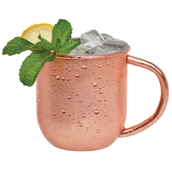17 oz. Moscow Mule mug made of copper-plated stainless steel.... from ASI 57655 STOPNGO Line