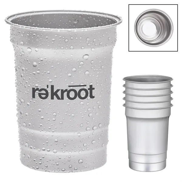 20 oz. recyclable aluminum party cup... from ASI 57655 STOPNGO Line