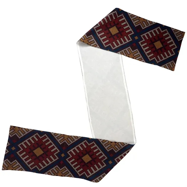 Soft fleece scarf with full-color sublimated design-perfect for winter promotions, seasonal... from ASI 67557 LimeLight Ent