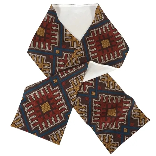 Soft fleece scarf with full-color sublimated design-perfect for winter promotions, seasonal... from ASI 67557 LimeLight Ent