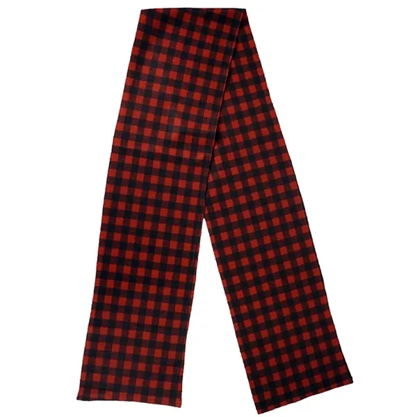 Double-sided fleece scarf with vibrant full-color sublimation, ideal for winter promotions,... from ASI 67557 LimeLight Ent