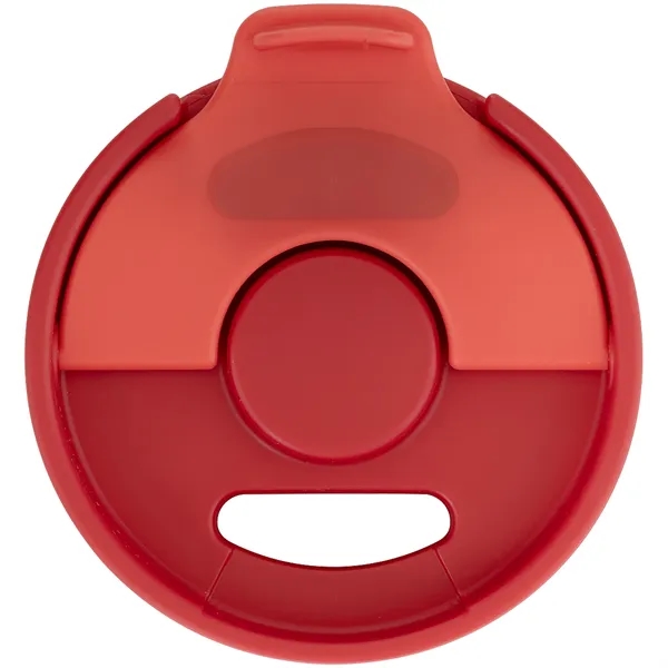 16 oz double wall plastic tumbler with threaded lid... from ASI 51197 ETS Express, LLC