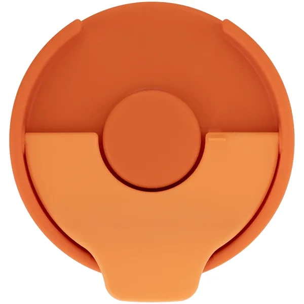 16 oz double wall plastic tumbler with threaded lid... from ASI 51197 ETS Express, LLC