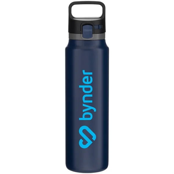 22 oz 91% post-consumer recycled stainless steel double wall bottle with... from ASI 51197 ETS Express, LLC