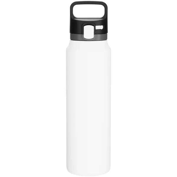 22 oz 91% post-consumer recycled stainless steel double wall bottle with... from ASI 51197 ETS Express, LLC