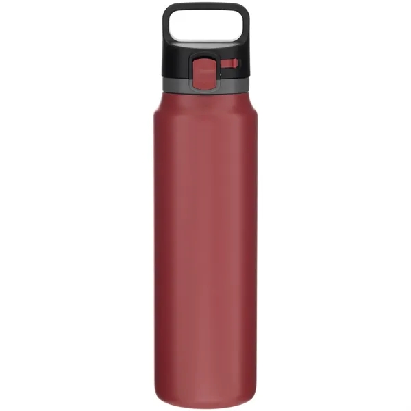 22 oz 91% post-consumer recycled stainless steel double wall bottle with... from ASI 51197 ETS Express, LLC
