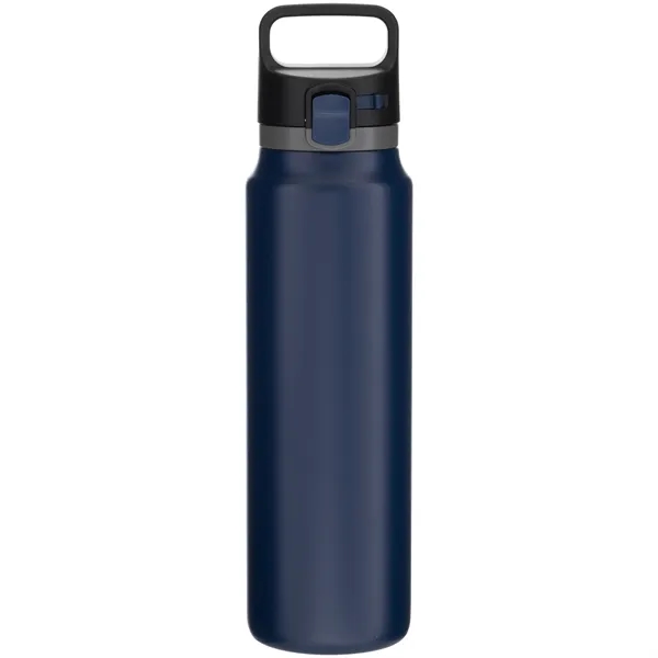 22 oz 91% post-consumer recycled stainless steel double wall bottle with... from ASI 51197 ETS Express, LLC