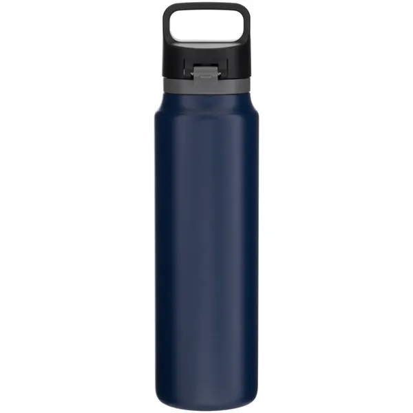 22 oz 91% post-consumer recycled stainless steel double wall bottle with... from ASI 51197 ETS Express, LLC