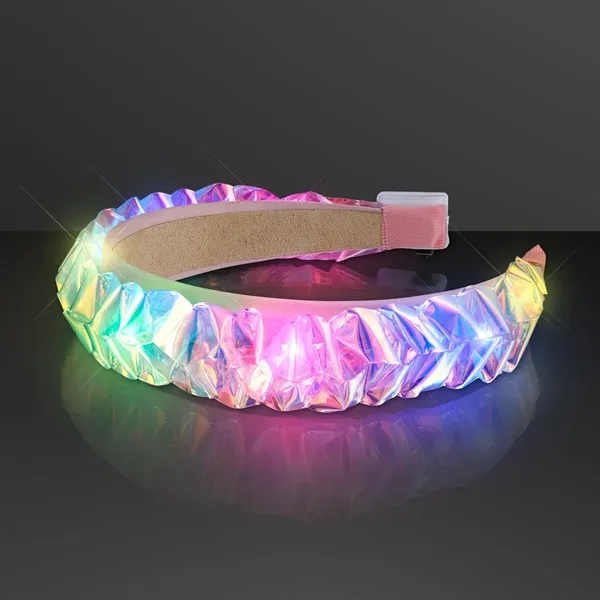 Light Up Iridescent Braid Headband... from ASI 34194 ALightPromos