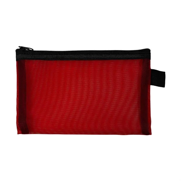 Large Recycled Mesh Zip Pouch... from ASI 30208 A P Specialties / AP Specialties