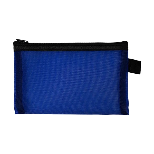 Large Recycled Mesh Zip Pouch... from ASI 30208 A P Specialties / AP Specialties