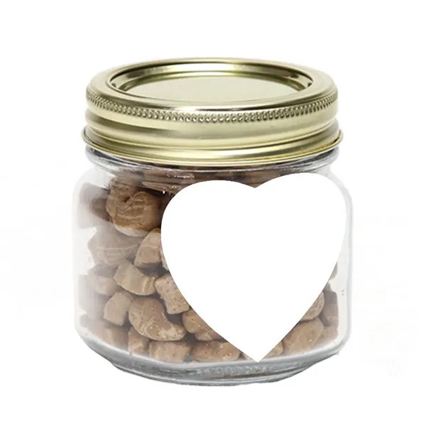 Half Pint Jar w/ Heart Magnet Pet Fill... from ASI 68507 The Magnet Group