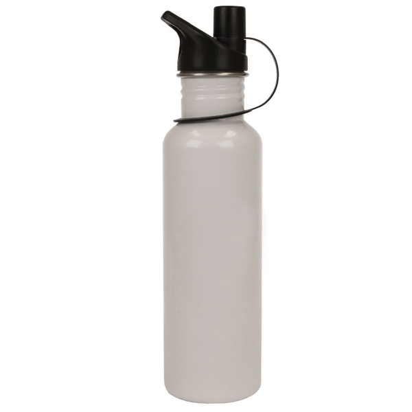 Trigger 25oz Stainless Steel Sports Bottle with Sports Lid... from ASI 46755 Cosmo Promos
