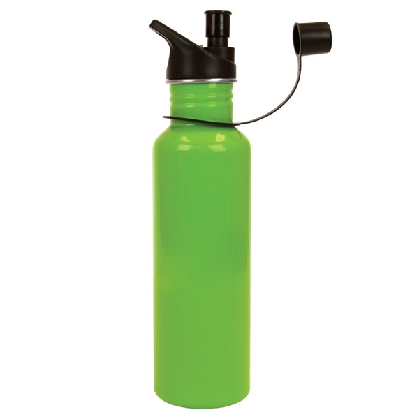 Trigger 25oz Stainless Steel Sports Bottle with Sports Lid... from ASI 46755 Cosmo Promos
