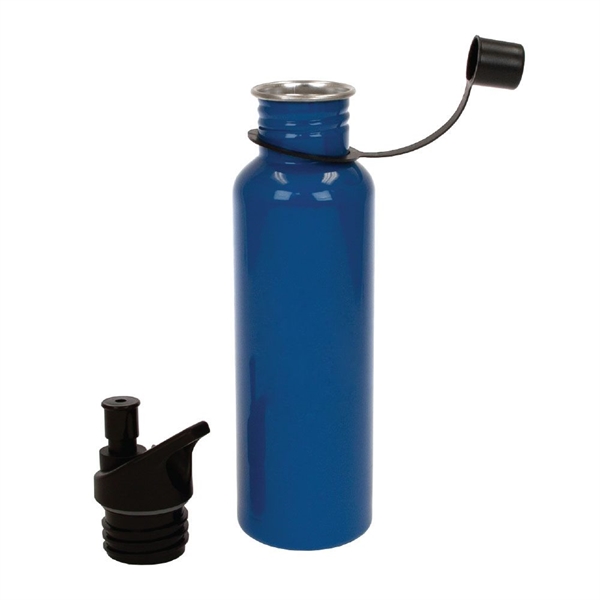 Trigger 25oz Stainless Steel Sports Bottle with Sports Lid... from ASI 46755 Cosmo Promos
