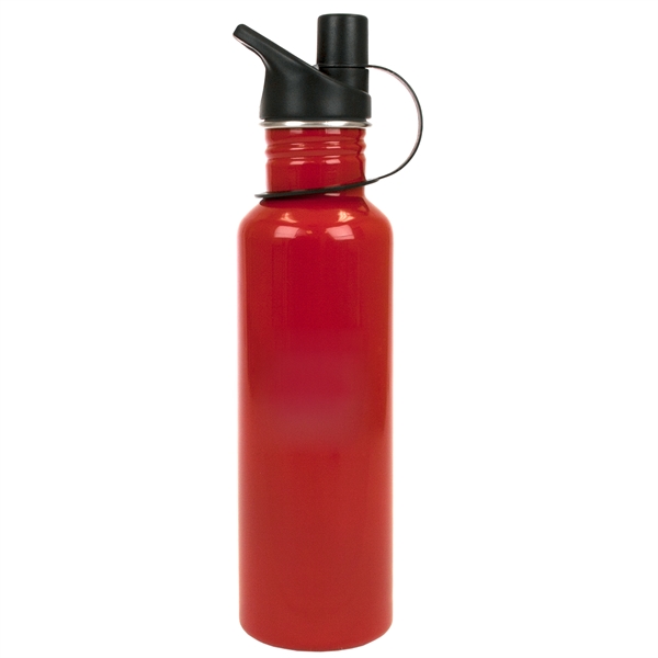 Trigger 25oz Stainless Steel Sports Bottle with Sports Lid... from ASI 46755 Cosmo Promos