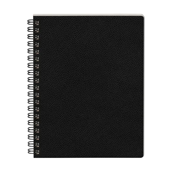 Streamlined and structured. This 9.75" x 7.375" soft PU spiral journal... from ASI 88660 Spector & Co.
