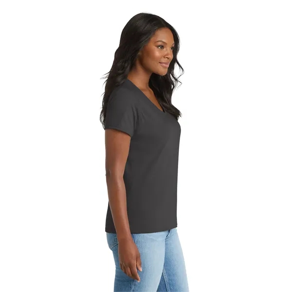 Port & Company Ladies Performance Blend V-Neck Tee.... from ASI 84863 SanMar