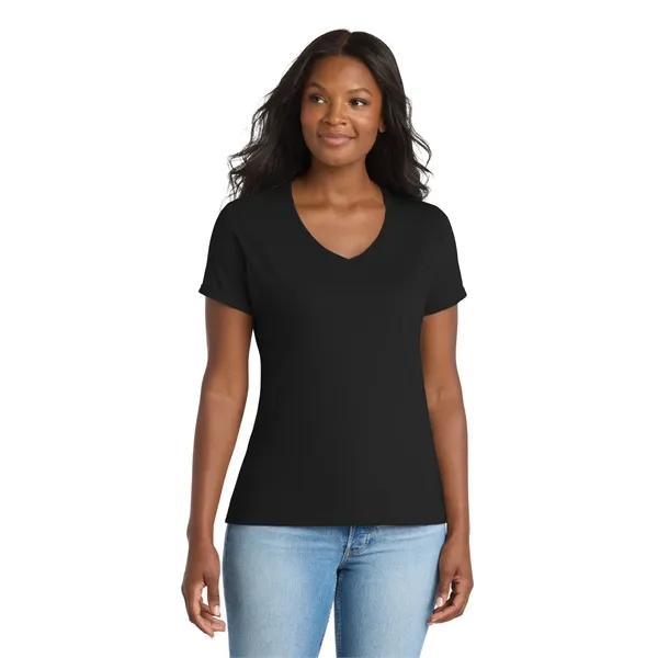 Port & Company Ladies Performance Blend V-Neck Tee.... from ASI 84863 SanMar