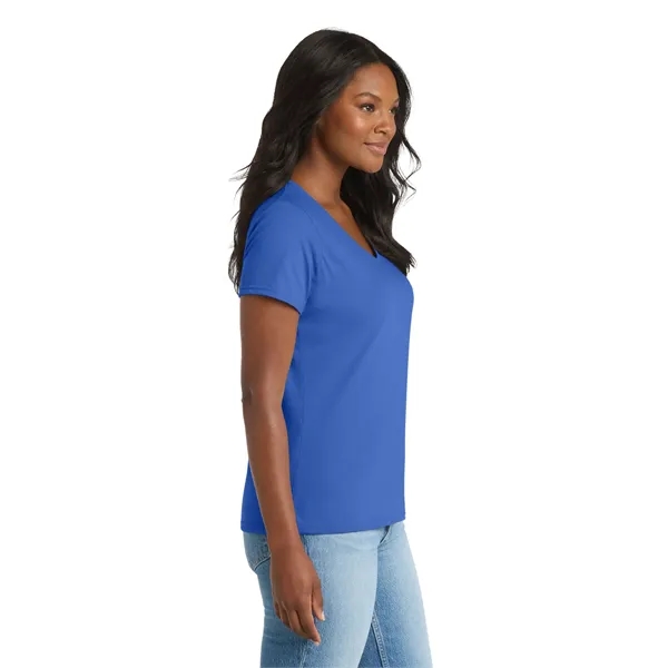 Port & Company Ladies Performance Blend V-Neck Tee.... from ASI 84863 SanMar