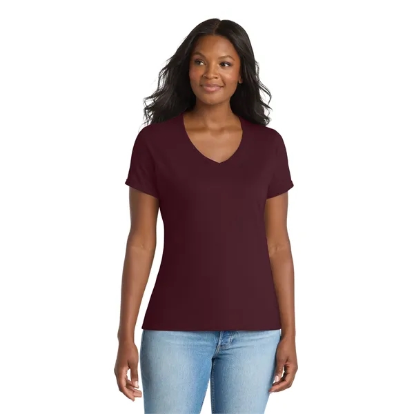 Port & Company Ladies Performance Blend V-Neck Tee.... from ASI 84863 SanMar