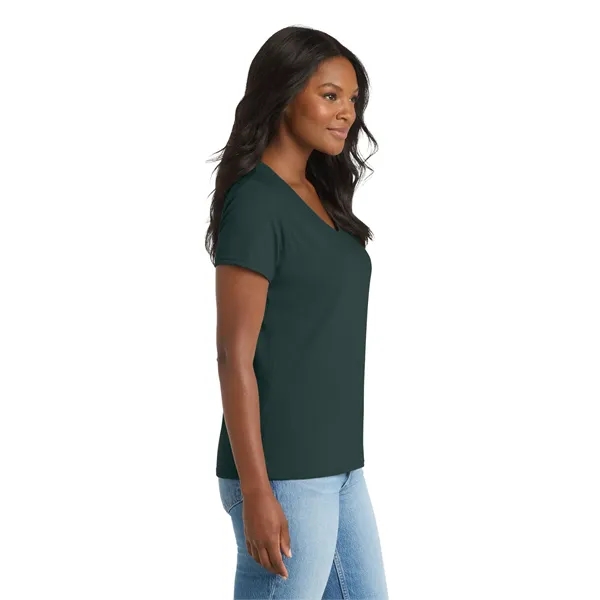 Port & Company Ladies Performance Blend V-Neck Tee.... from ASI 84863 SanMar