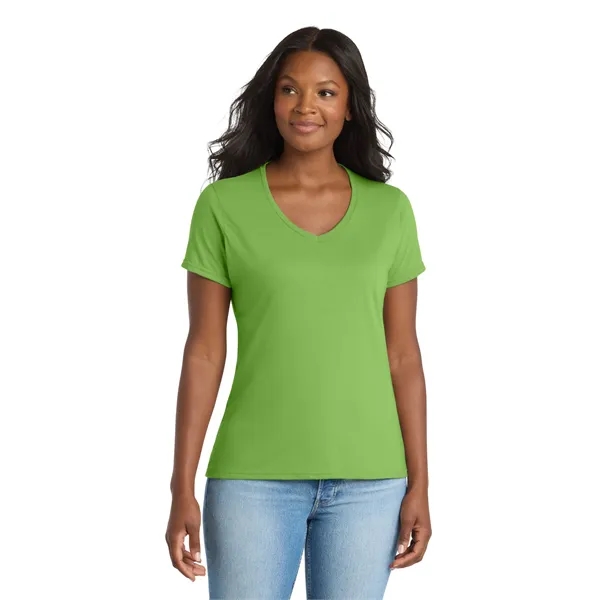 Port & Company Ladies Performance Blend V-Neck Tee.... from ASI 84863 SanMar