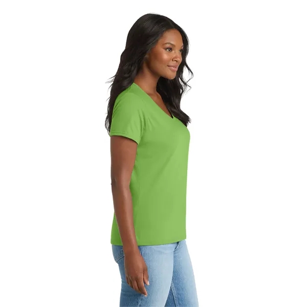 Port & Company Ladies Performance Blend V-Neck Tee.... from ASI 84863 SanMar