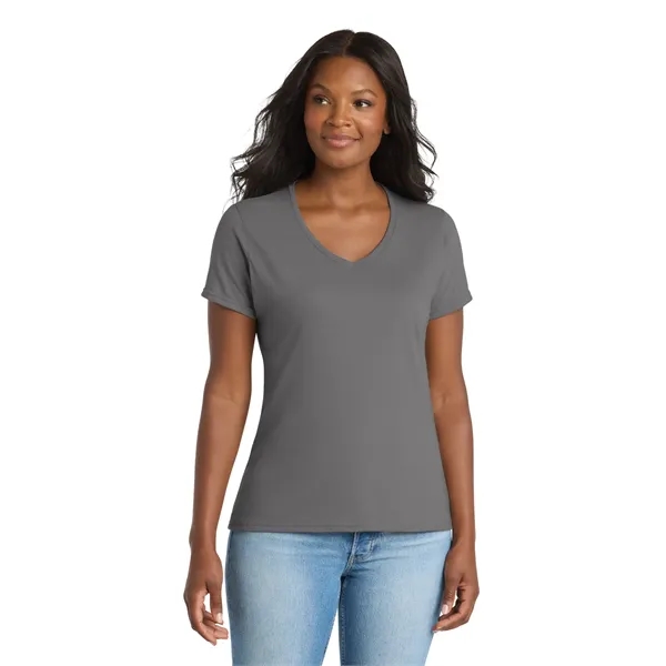 Port & Company Ladies Performance Blend V-Neck Tee.... from ASI 84863 SanMar
