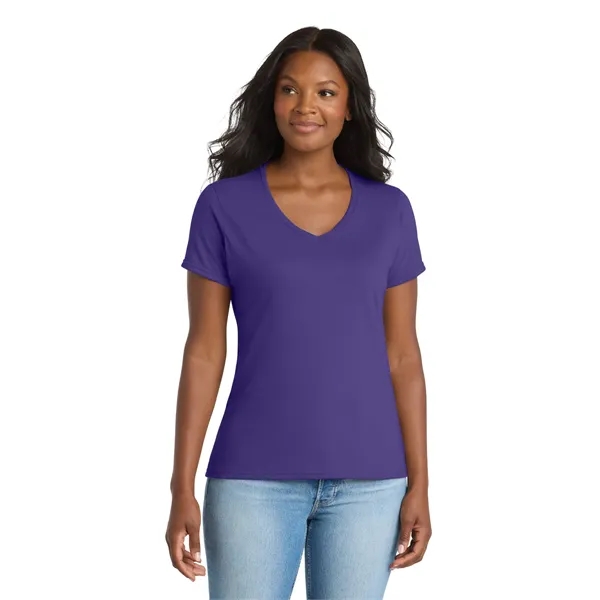Port & Company Ladies Performance Blend V-Neck Tee.... from ASI 84863 SanMar
