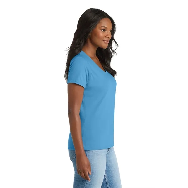 Port & Company Ladies Performance Blend V-Neck Tee.... from ASI 84863 SanMar