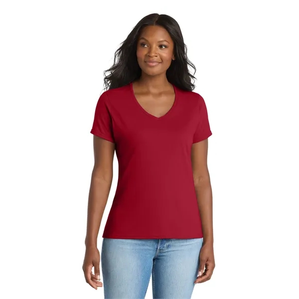 Port & Company Ladies Performance Blend V-Neck Tee.... from ASI 84863 SanMar
