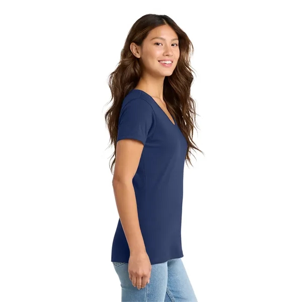 Port & Company Ladies Fan Favorite V-Neck Tee.... from ASI 84863 SanMar