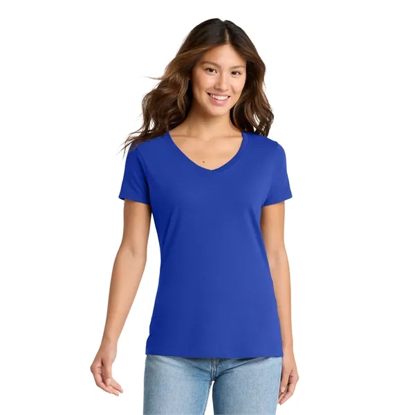 Port & Company Ladies Fan Favorite V-Neck Tee.... from ASI 84863 SanMar