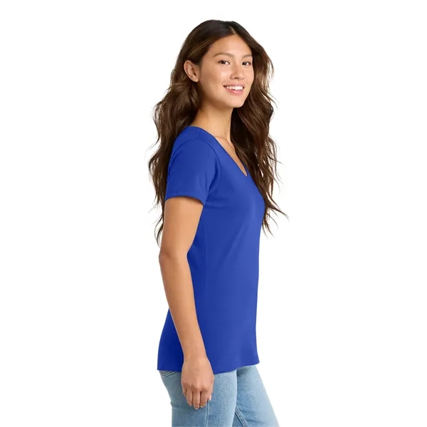Port & Company Ladies Fan Favorite V-Neck Tee.... from ASI 84863 SanMar