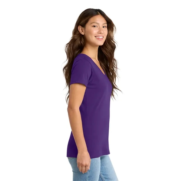 Port & Company Ladies Fan Favorite V-Neck Tee.... from ASI 84863 SanMar