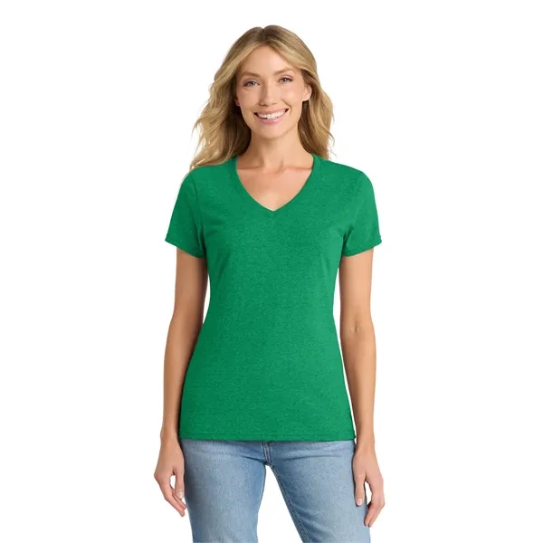 Port & Company Ladies Fan Favorite Blend V-Neck Tee.... from ASI 84863 SanMar