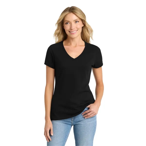 Port & Company Ladies Fan Favorite Blend V-Neck Tee.... from ASI 84863 SanMar