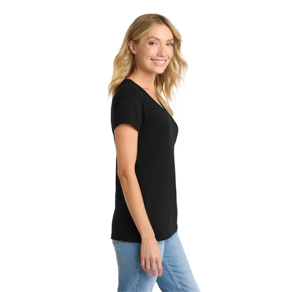 Port & Company Ladies Fan Favorite Blend V-Neck Tee.... from ASI 84863 SanMar