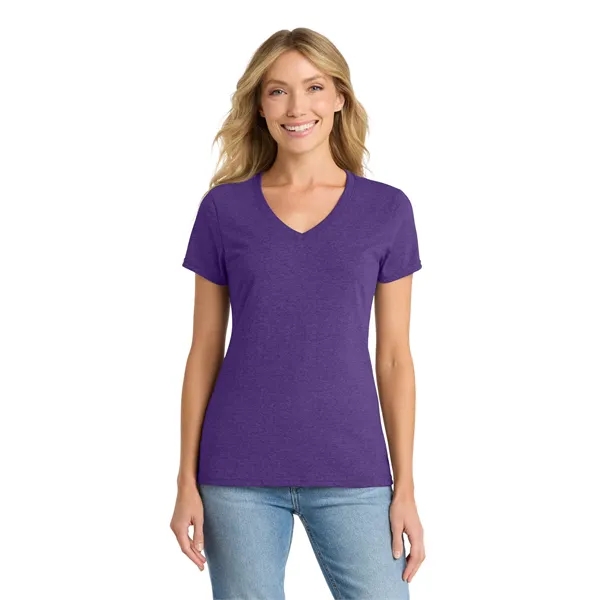 Port & Company Ladies Fan Favorite Blend V-Neck Tee.... from ASI 84863 SanMar