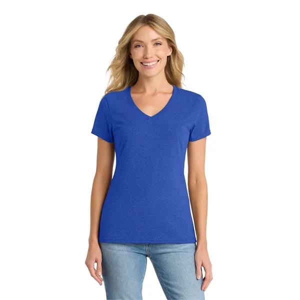 Port & Company Ladies Fan Favorite Blend V-Neck Tee.... from ASI 84863 SanMar