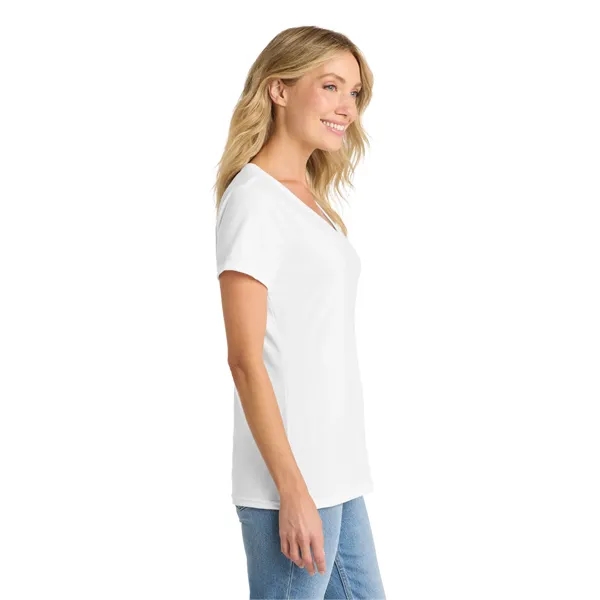 Port & Company Ladies Fan Favorite Blend V-Neck Tee.... from ASI 84863 SanMar