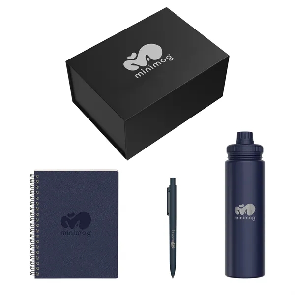 Gift Set includes ST4865 - ODYSSEY SOFT COVER SPIRAL JOURNAL G2008... from ASI 88660 Spector & Co.