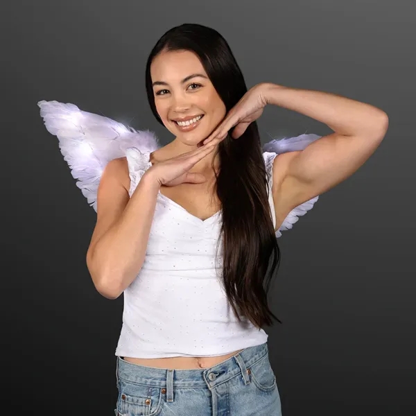 LED Feather Angel Wings, Steady Lighting... from ASI 34194 ALightPromos