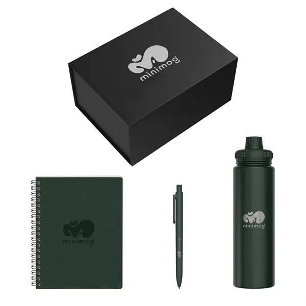 Gift Set includes ST4865 - ODYSSEY SOFT COVER SPIRAL JOURNAL G2008... from ASI 88660 Spector & Co.