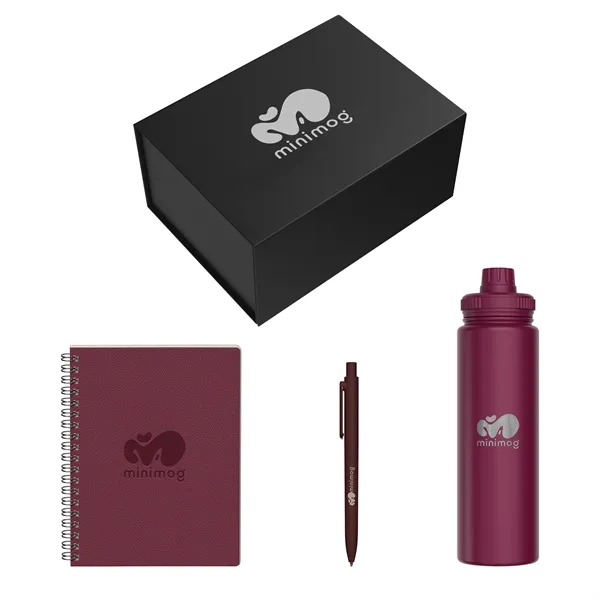 Gift Set includes ST4865 - ODYSSEY SOFT COVER SPIRAL JOURNAL G2008... from ASI 88660 Spector & Co.