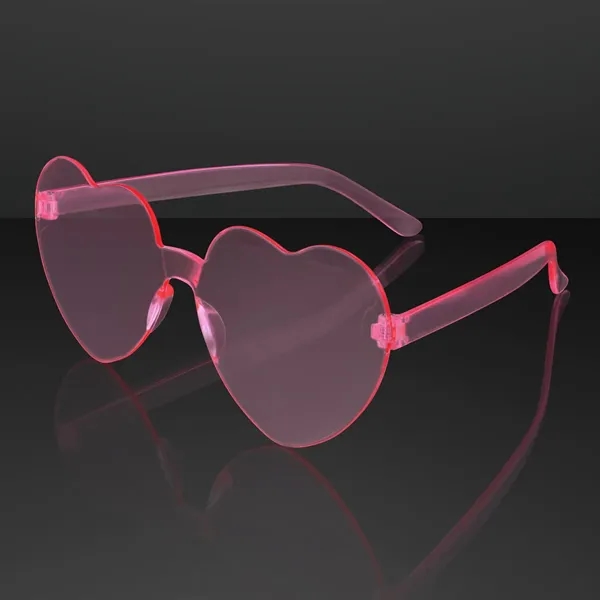 Pink Heart Shades Cute Glasses, Non-Light Up... from ASI 34194 ALightPromos