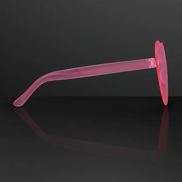Pink Heart Shades Cute Glasses, Non-Light Up... from ASI 34194 ALightPromos