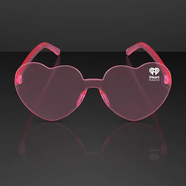 Pink Heart Shades Cute Glasses, Non-Light Up... from ASI 34194 ALightPromos