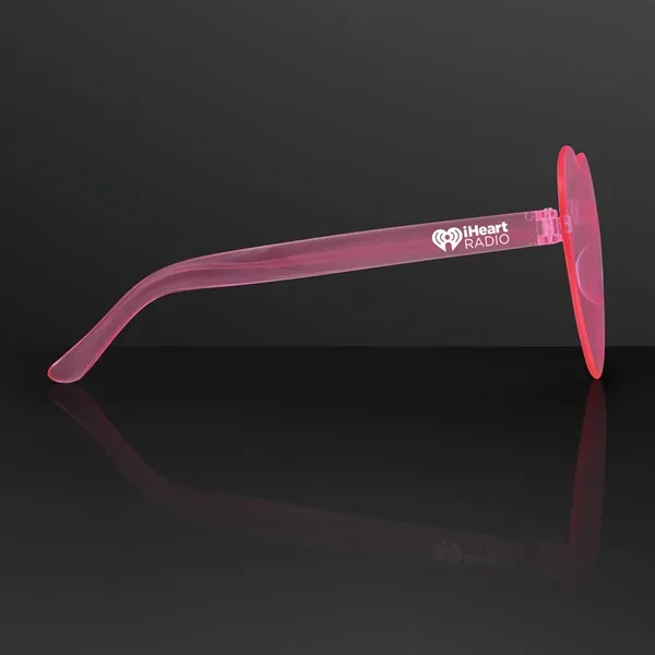 Pink Heart Shades Cute Glasses, Non-Light Up... from ASI 34194 ALightPromos